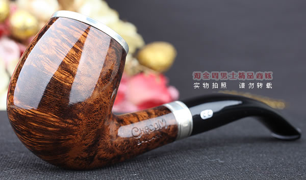 法国CHACOM CC Baccara进口石楠木烟斗 6件套装 巴卡拉棕色光面43-1