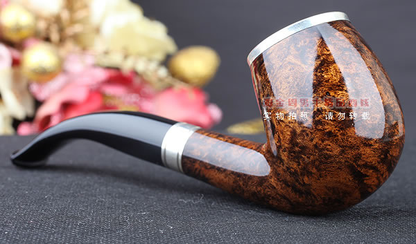 法国CHACOM CC Baccara进口石楠木烟斗 6件套装 巴卡拉棕色光面43-2