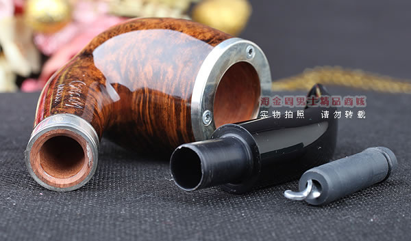 法国CHACOM CC Baccara进口石楠木烟斗 6件套装 巴卡拉棕色光面43-7