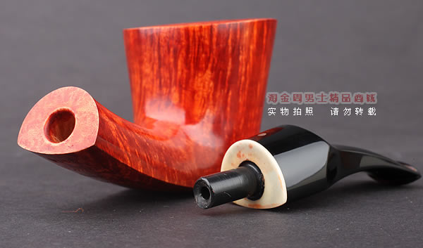 原装进口 丹麦大师KAI NIELSEN石楠木烟斗 6件套火焰纹斗4V Kai58-8