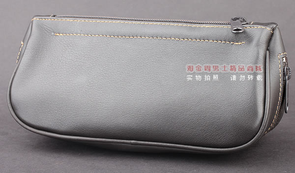 进口烟具 原装正品意大利lubinski真皮2斗烟斗皮包 I703 棕色-1