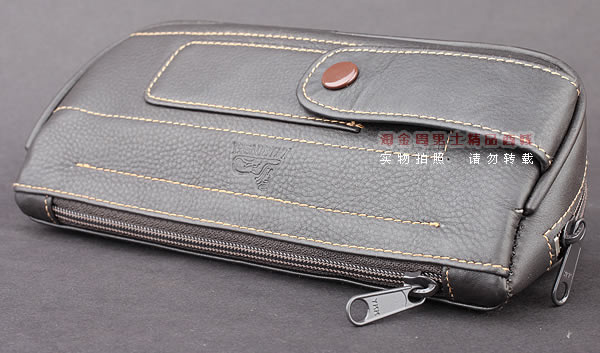 进口烟具 原装正品意大利lubinski真皮2斗烟斗皮包 I703 棕色-2