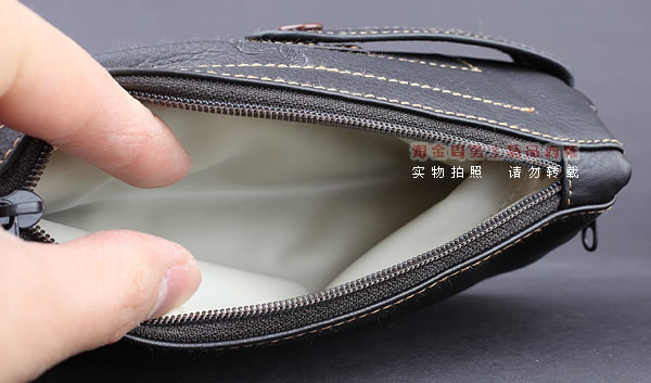 进口烟具 原装正品意大利lubinski真皮2斗烟斗皮包 I703 棕色-6