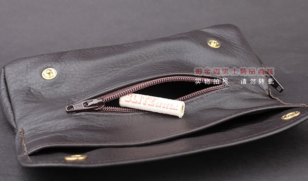 进口烟具 原装正品意大利lubinski真皮单斗烟斗皮包 I803-5