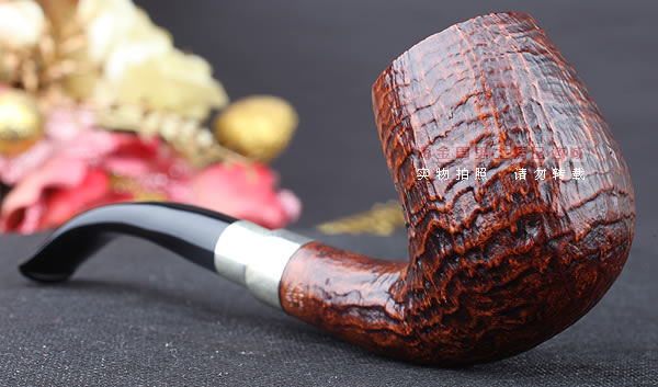 法国CHACOM CC Spigot进口石楠木烟斗 6件套装军插斗 乡村粗面100-2