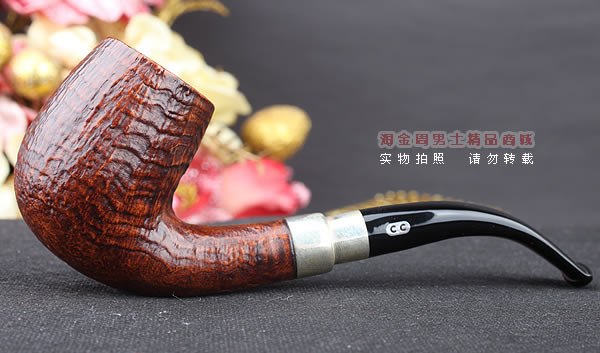 法国CHACOM CC Spigot进口石楠木烟斗 6件套装军插斗 乡村粗面100-4