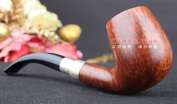 法国CHACOM CC Spigot进口石楠木烟斗 6件套装军插斗 棕色光面100-2