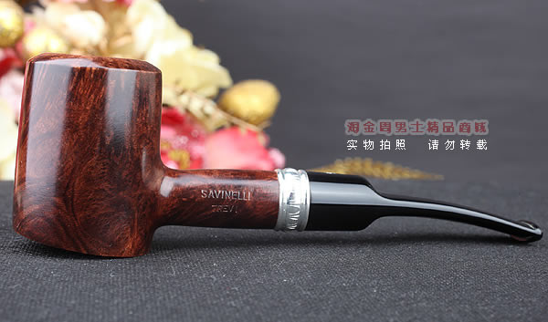 意大利沙芬SAVINELLI Trevi进口石楠木烟斗 6件套装少女喷泉310-4