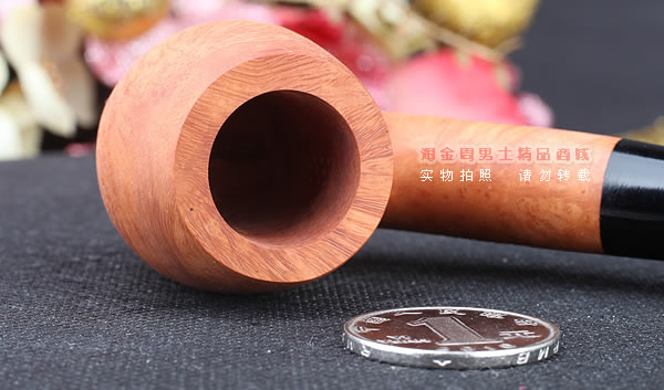 原装进口 法国CC CHACOM NATURE 石楠木烟斗 5件套装 原木斗42-6