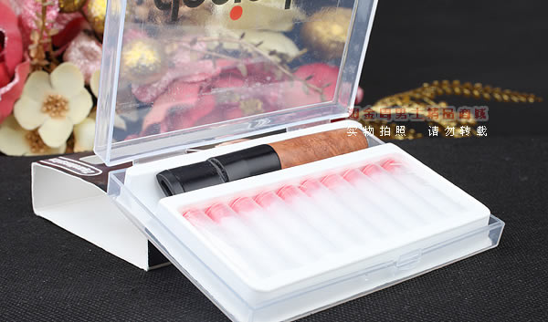 进口烟具 正品德国denicotea石楠木烟嘴 送9MM晶石滤芯10支 20243-6