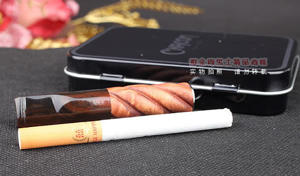 进口烟具 法国CC CHACOM石楠木烟嘴 送9MM晶石滤芯10支 065棕色-3