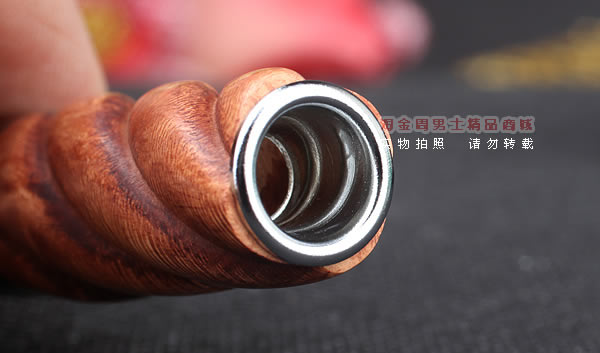 进口烟具 法国CC CHACOM石楠木烟嘴 送9MM晶石滤芯10支 065棕色-4