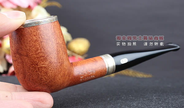 法国CHACOM石楠木烟斗|6件套装巴卡拉光面双银圈186-10