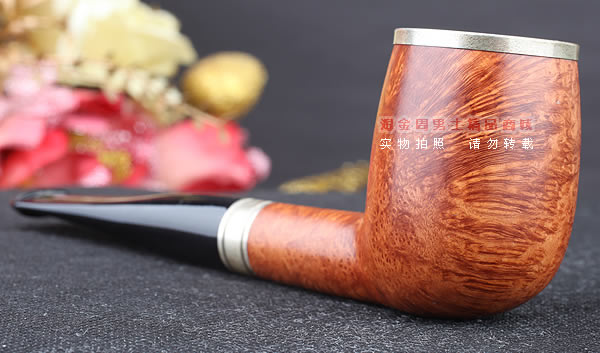 法国CHACOM石楠木烟斗|6件套装巴卡拉光面双银圈186-2