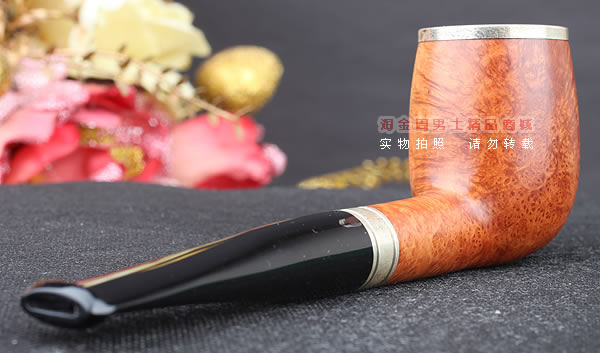 法国CHACOM石楠木烟斗|6件套装巴卡拉光面双银圈186-3