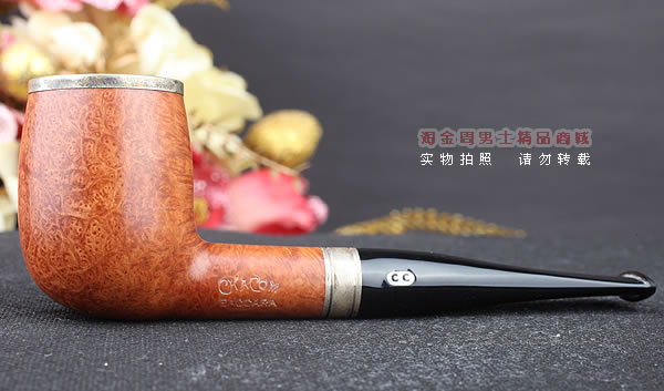 法国CHACOM石楠木烟斗|6件套装巴卡拉光面双银圈186-4