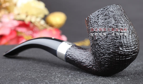 英国登喜路Dunhill 2014 马年生肖纪念烟斗 全球限量388把 粗面-2