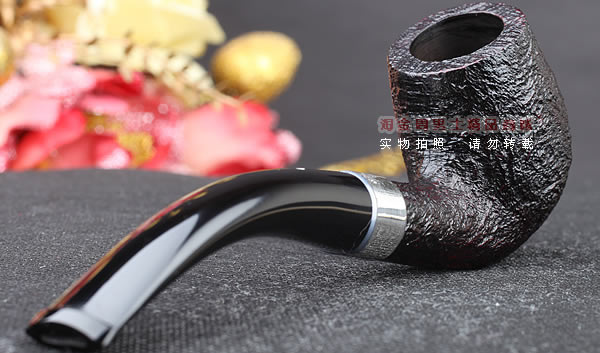 英国登喜路Dunhill 2014 马年生肖纪念烟斗 全球限量388把 粗面-3