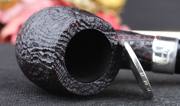 英国登喜路Dunhill 2014 马年生肖纪念烟斗 全球限量388把 粗面-6