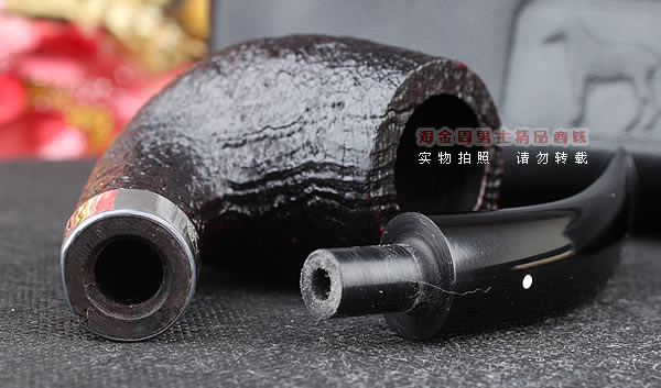 英国登喜路Dunhill 2014 马年生肖纪念烟斗 全球限量388把 粗面-7