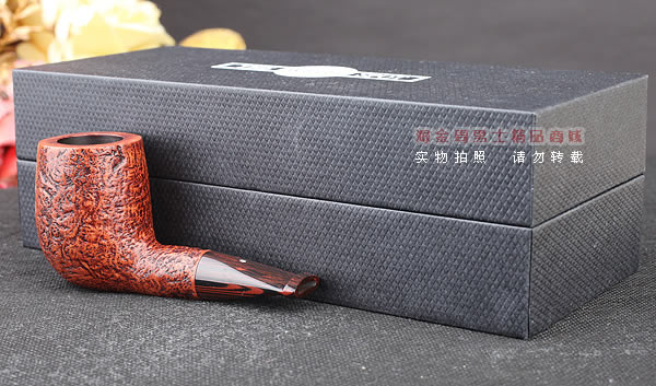 英国登喜路Dunhill COUNTY 进口石楠木烟斗 5件套装 乡村喷砂3903-10