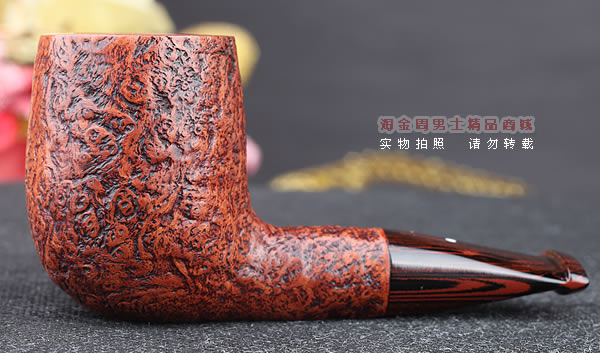 英国登喜路Dunhill COUNTY 进口石楠木烟斗 5件套装 乡村喷砂3903-4