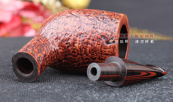 英国登喜路Dunhill COUNTY 进口石楠木烟斗 5件套装 乡村喷砂3903-7