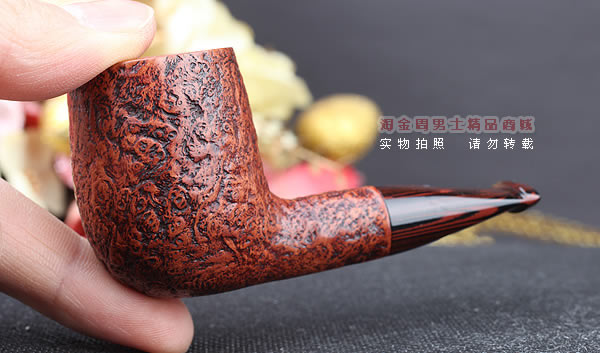 英国登喜路Dunhill COUNTY 进口石楠木烟斗 5件套装 乡村喷砂3903-9