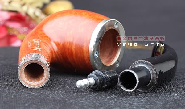 法国CHACOM CC Baccara进口石楠木烟斗 6件套装 巴卡拉原木光面43-7