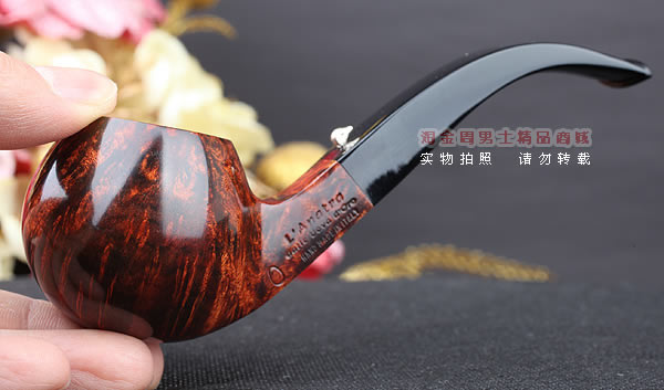 原装进口 意大利L'ANATRA鸭子石楠木手工烟斗 5件套1蛋 LA45-11