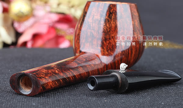 原装进口 意大利L'ANATRA鸭子石楠木手工烟斗 5件套1蛋 LA46-8