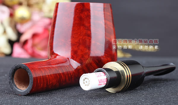 原装进口 德国华云VAUEN石楠木烟斗 6件套装金圈LAITON 1075-6