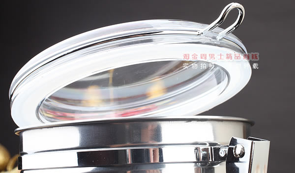 皇冠烟具 烟草茶叶不锈钢密封保湿罐 500克装FX177-2