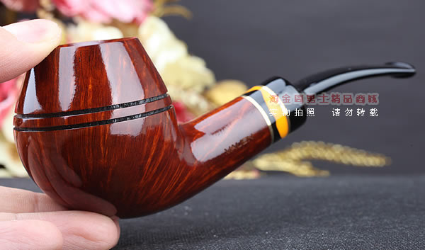 原装进口 德国华云VAUEN SHANGHAI石楠木烟斗 6件套装 上海斗3246-10