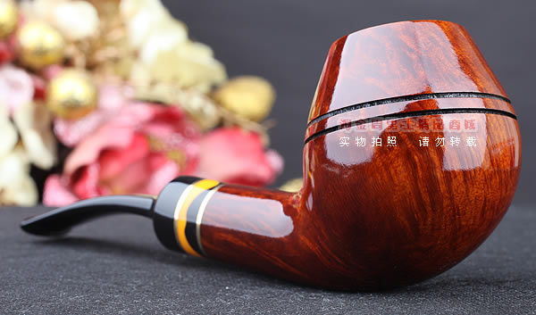 原装进口 德国华云VAUEN SHANGHAI石楠木烟斗 6件套装 上海斗3246-2