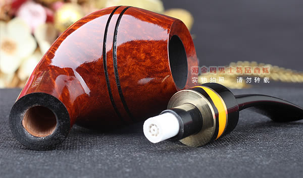 原装进口 德国华云VAUEN SHANGHAI石楠木烟斗 6件套装 上海斗3246-7