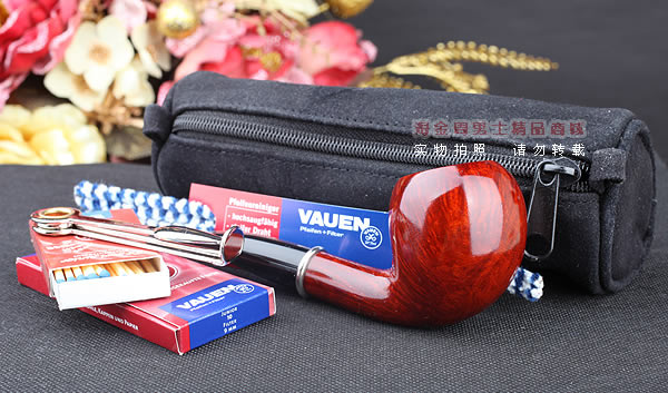 原装进口 德国华云VAUEN STARTER KIT石楠木烟斗 新手入门套装8-10