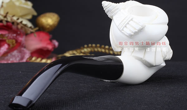 特价处理 土耳其猎鹰SAHIN 海泡石烟斗 原石手工雕刻5件套装SP11-3