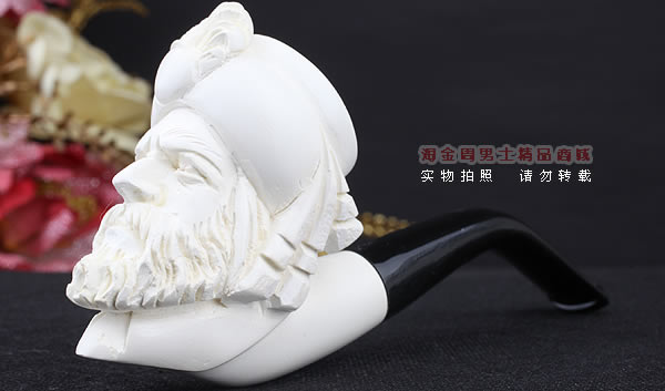 原装进口 土耳其猎鹰SAHIN 海泡石烟斗 原石手工雕刻5件套装SP12-1