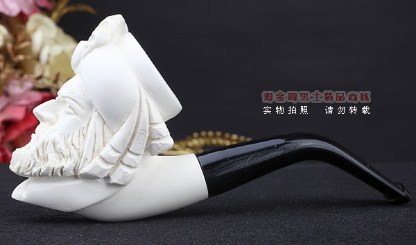 原装进口 土耳其猎鹰SAHIN 海泡石烟斗 原石手工雕刻5件套装SP12-4