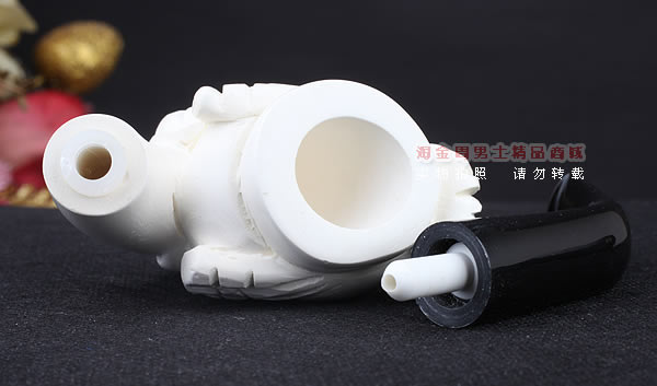 原装进口 土耳其猎鹰SAHIN 海泡石烟斗 原石手工雕刻5件套装SP12-6