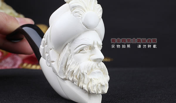 原装进口 土耳其猎鹰SAHIN 海泡石烟斗 原石手工雕刻5件套装SP12-7