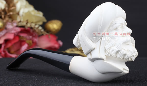 原装进口 土耳其猎鹰SAHIN 海泡石烟斗 原石手工雕刻5件套装SP13-2