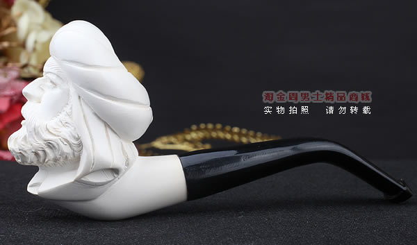 原装进口 土耳其猎鹰SAHIN 海泡石烟斗 原石手工雕刻5件套装SP13-4