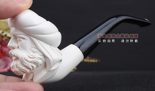 原装进口 土耳其猎鹰SAHIN 海泡石烟斗 原石手工雕刻5件套装SP13-8