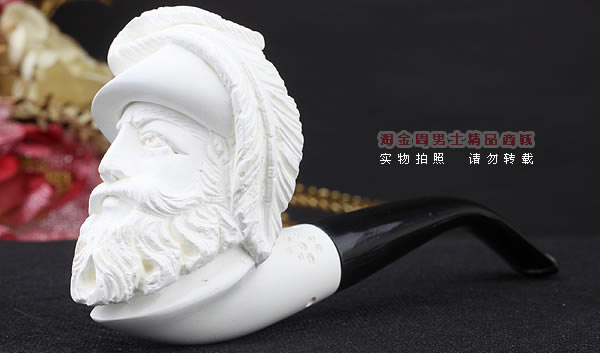 原装进口 土耳其猎鹰SAHIN 海泡石烟斗 原石手工雕刻5件套装SP14-1