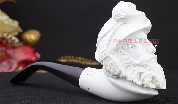 原装进口 土耳其猎鹰SAHIN 海泡石烟斗 原石手工雕刻5件套装SP14-2