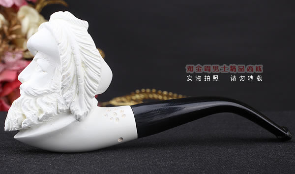 原装进口 土耳其猎鹰SAHIN 海泡石烟斗 原石手工雕刻5件套装SP14-4