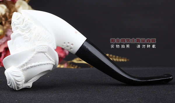 原装进口 土耳其猎鹰SAHIN 海泡石烟斗 原石手工雕刻5件套装SP14-5