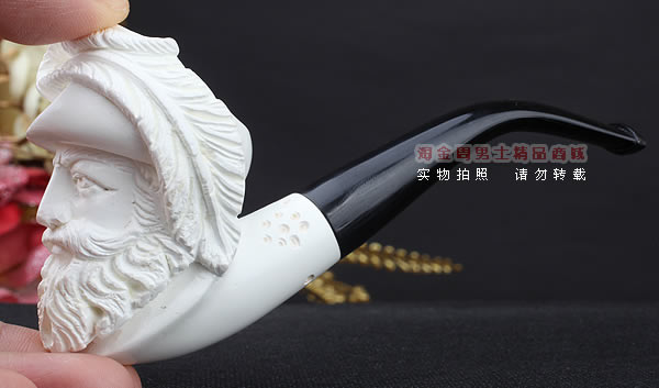 原装进口 土耳其猎鹰SAHIN 海泡石烟斗 原石手工雕刻5件套装SP14-8